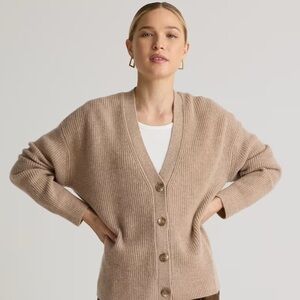 NEW Quince Cropped Cardigan XS